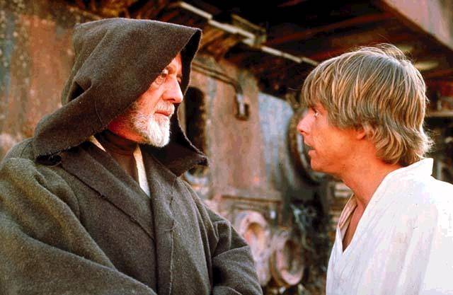 Obi-wan and Luke Skywalker