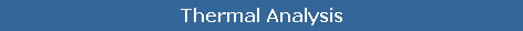 Thermal Analysis